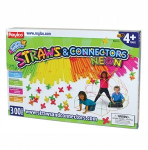 juego construccion straws and connectors neon3
